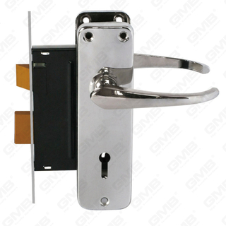 Princeps Securitatis Door Lock set cum pessulus pessulum Obfirmo set obfirmo casu cincinno manubrio (225AL)