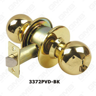 Ansi Standard Special Design for Latin Officium Cylindricum Knob Lock (3372pvd-BK)
