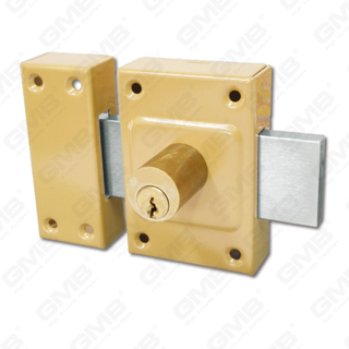 Securitas prope Claustrum Obfirmo Ferro Deadbolt key foraminis Deadbolt Rim Obfirmo Rim Cylindri Lok (858S)