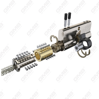 Duplex ordinibus pins + duplici ordines ex parte paxilli High Securitatis Cylindri (K40)