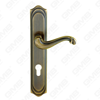 Manubrium aes ligneum Porta Hardware manubrium Lok Door manubrium in laminam pro Mortise Lockset (B-PM1909-AB)