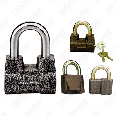 Type Aluminium Disc Padlock Firmata materia plastica cylindrici Padlock (085)