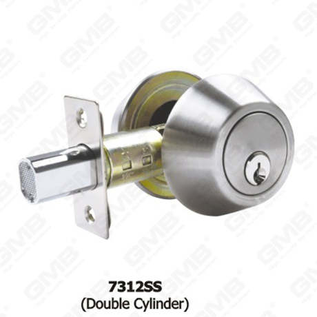 Ansi gradus III vexillum duplex cylindrum officium deadbolt (7312ss) 