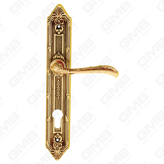 Manubrium aes ligneum Porta Hardware manubrium Lok Door manubrium in laminam pro Mortise Lockset (B-PM2208-OG)