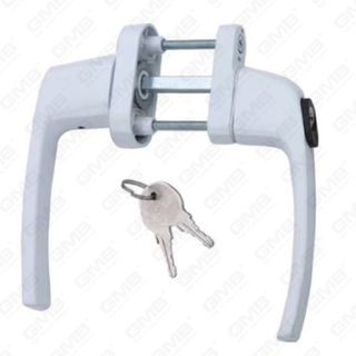 UpvC Aluminium Alloy Casement fenestram aut ostium clausum manubrio [CGZS029, SG]
