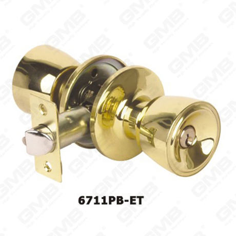 High Security Ansi Standard Knob claudere clavis tubulosae knob clausum (6711pb, et)
