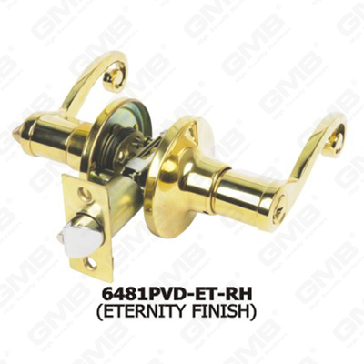 Ansi A156.2 Part III vexillum tubulosae lever clauditis princeps praecisione V-pin Zinc stigacum Alloy Cylinder aeternitatis metam tubulosae vecte clausum (6481pvd, RH)