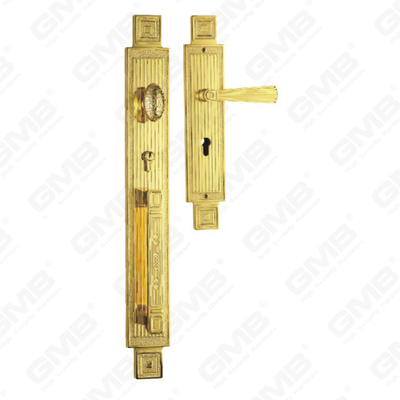 Cadmiae Alloy extra Villam Door Palpate Backset de Mortise Obfirmo Causa (E8358-GPB)