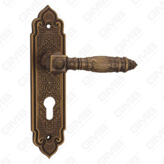 Porta manubrio viverra lignea ostium hardware ansam clausum ostium manubrio in laminam ad mortise Obsten by Zinc aut ferro ostium laminam manubrio (cm595-c116, DyB)