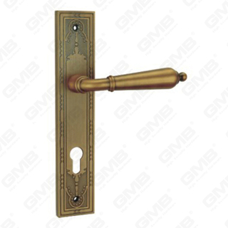 Porta Tractus viverra lignea ostium hardware ansam clausum ostium manubrio in laminam ad mortise Obsten by Zinc aut ferro ostium laminam manubrio (E718-E01-DyB)