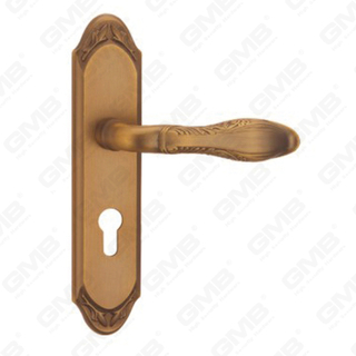 Porta manubrio viverra lignea ostium hardware ansam clausum ostium manubrio in laminam ad mortise Obsten by Zinc aut ferro ostium laminam manubrio (CM577-C42, DyB)