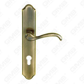 Manubrium aes ligneum Porta Hardware manubrium Lok Door manubrium in laminam pro Mortise Lockset (B-PM0201-AB)