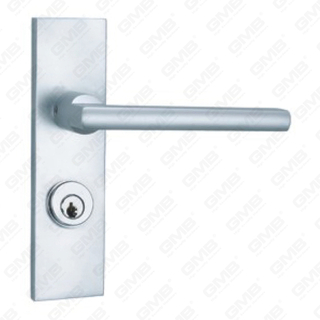 Oxygenate Aluminium Door Handle on Plate Door Handle (G361-G25)