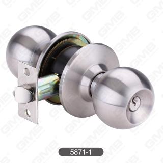 Security Steel Cylindal Klob Pila cincinno Steel Cylindrical Knob Ori Porta [5871-1]