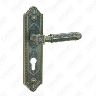 Porta Track trahere lignea ostium hardware ansam clausum ostium manubrio in laminam ad mortise Obsten by Zinc aut ferro ostium laminam manubrio (Zm463102, Dab)