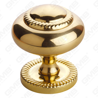 Brass Furniture Hardware scrinium Drawer Door excute Knob Palpate (B-KB202-PB)