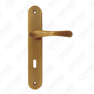 Manubrium aes ligneum Door Hardware palpate sursum Door manubrium in laminam pro Mortise Lockset (B-PM9889-AB)