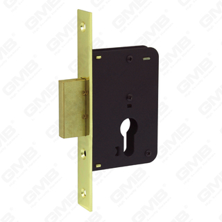 Princeps Securitatis Mortise Door lock Steel Zamak deadbolt cylindri foraminis Lok Corpus (514(740F))
