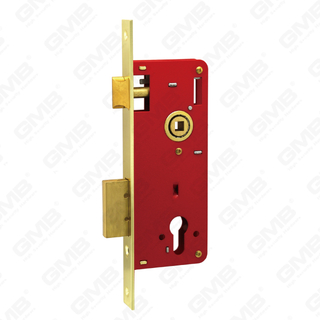 Alta Securitas Mortise Door lock Steel Brass deadbolt Zamak Brass pessulus cylindri foraminis Lok Corpus [745R-E]