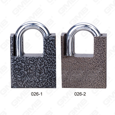 Shackle Protected Plastic Painted Disc Padlock (026)