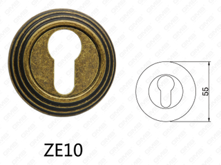 Zamak Zinc Alloy Aluminium Door Palpate Round Rosette (ZE10)