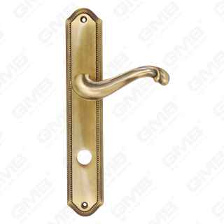 Manubrium ligneum Porta Hardware manubrium Lok Door manubrium in laminam pro Mortise Lockset (B-PM1905-AB)