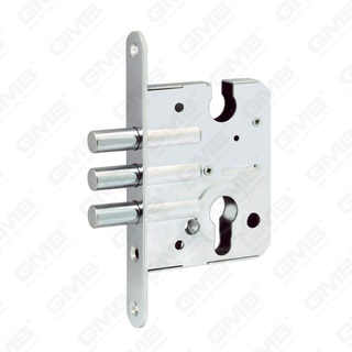 Princeps Securitatis Mortise Door clausum 3 pin Ferro deadbolt cylindri foraminis sursum Corpus (Z200)