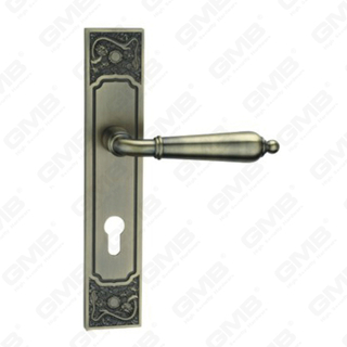 Porta Tractus viverra lignea ostium hardware ansam clausum ostium manubrio in laminam ad mortise Obsten by Zinc aut ferro ostium laminam manubrio (E711-E01-DAB)