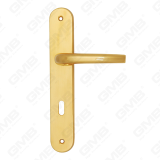 Manubrium aes ligneum Porta Hardware manubrium Lok Door manubrium in laminam pro Mortise Lockset (B-PM9789-PB)