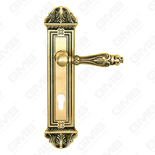 Manubrium aes ligneum Door Hardware palpate Obfirmo Door manubrium in laminam pro Mortise Lockset (B-PM9386-CF)