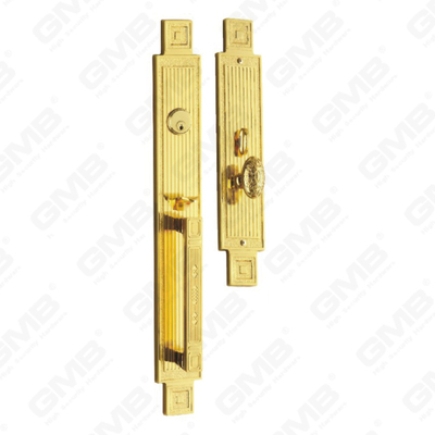 Cadmiae Alloy extra Villam Door Handle facile convertitur ad dextra manu dextra (ZT9858-GPB)