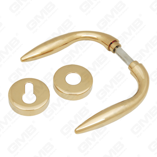 Good Quality Antique Solid Brass Furniture Door Handles (B-RM3702-PB)