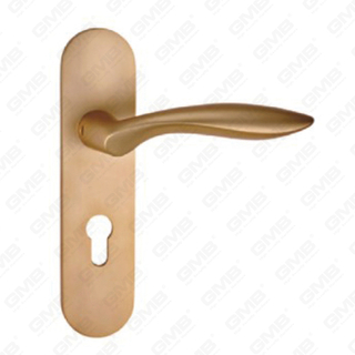 Oxygenate Aluminium Door Handle on Plate Door Handle (G402-G77-J)