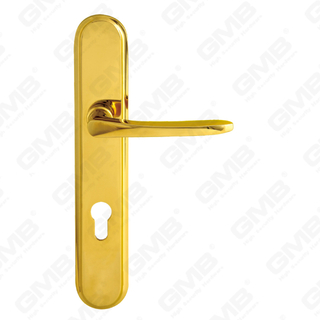 Manubrium aes ligneum Porta Hardware manubrium Lok Door manubrium in laminam pro Mortise Lockset (B-PM1355-PVD)