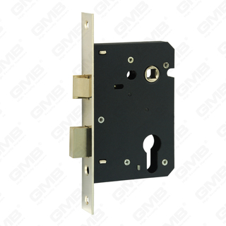 High Security Mortise Door lock Steel aere deadbolt Brass pessulus cylindri foraminis Lok Corpus [9218N]