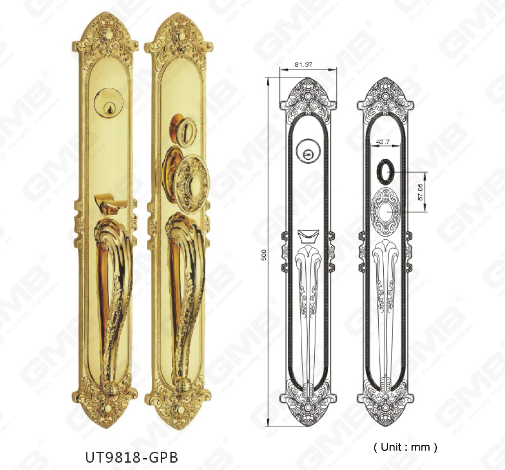 Brass Extra Villam Door Palpate The American filo cincinno aereo nucleo (UT9818-GPB)