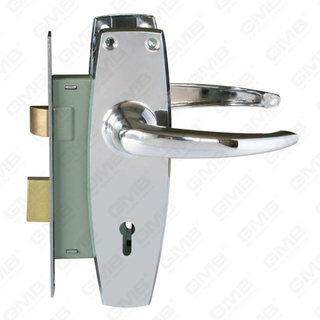 Princeps Securitatis Door Lock set cum pessulus pessulum Obfirmo set obfirmo casu cincinno manubrio (7534)