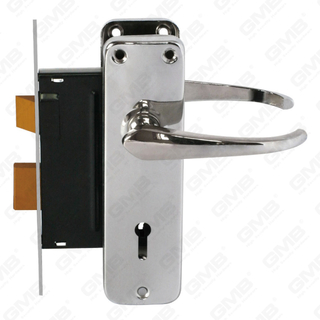 Princeps Securitatis Door Lock set cum pessulus pessulum Obfirmo set obfirmo causa cincinno manubrio (225Z)