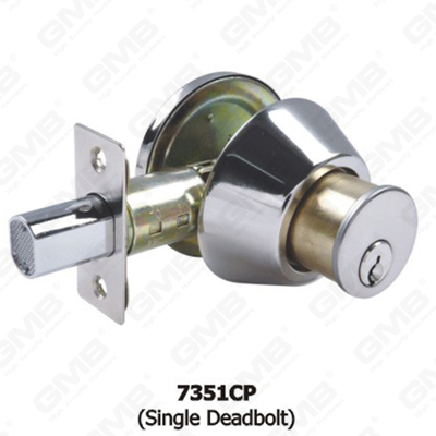 Ansi gradus III vexillum unum deadbolt officium una parte deadbolt (7351cp) 